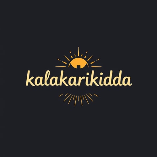 AI Design for I want to create a logo for my instagram channel name kalakarikidda a platform for actors and story tellers