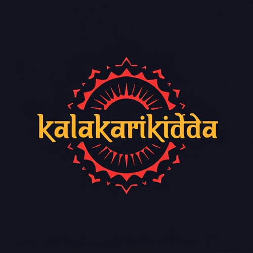 AI Design for I want to create a logo for my instagram channel name kalakarikidda a platform for actors and story tellers in hindi mix font