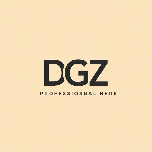AI Design for DGZ it is a letter for logo combine in single letter look like a logo