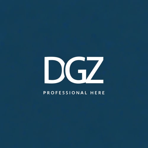 AI Design for DGZ it is a letter for logo combine in single letter look like a logo