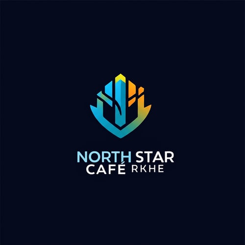 AI Design for name "North star cafe rkhe