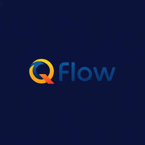 AI Design for Qflow Logo Design: