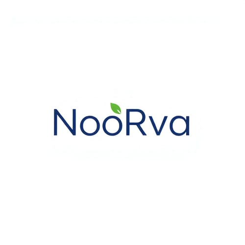 AI Design for NooRva logo for cosmetic packaging box