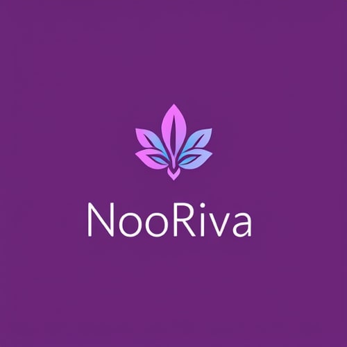 AI Design for NooRva logo for cosmetic packaging box more option good