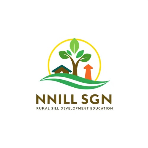 AI Design for create a logo for the NGO organization dealing with rural sill development and education
