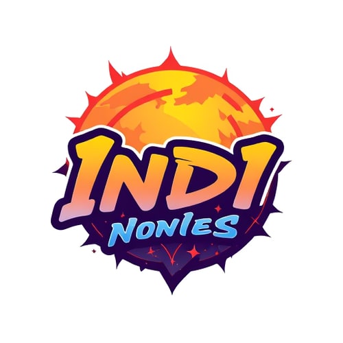 AI Design for create a anime logo named indi subs