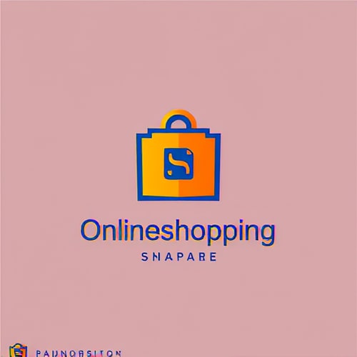 AI Design for i need to create a logo for online shopping logo i need a unique logo