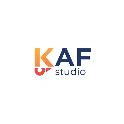 AI Design for logo for 'KAF studio'