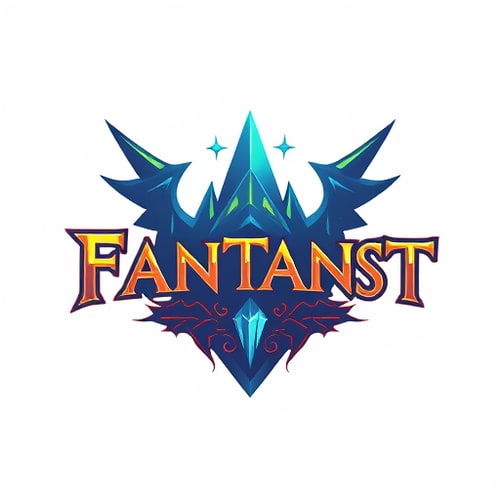 AI Design for a logo for fantanst app Fantasy Realm