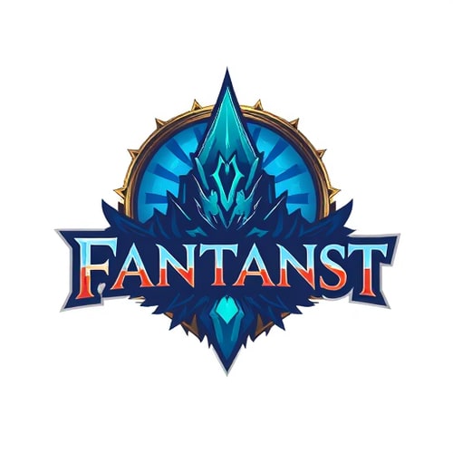 AI Design for a logo for fantanst app Fantasy Realm