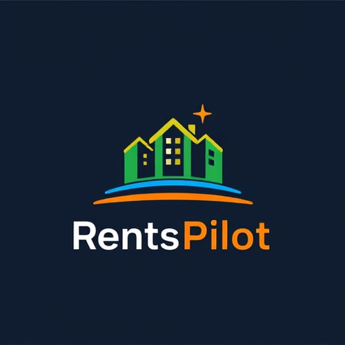 AI Design for I want to create a unique creative logo for my property management system which have rental properties and tenant management system. Logo Name : Rents Pilot