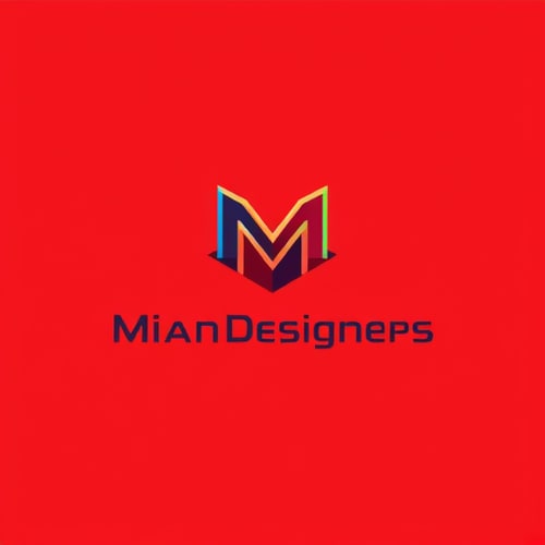 AI Design for some unique and maginficient design with icon brand name is Mian Designers