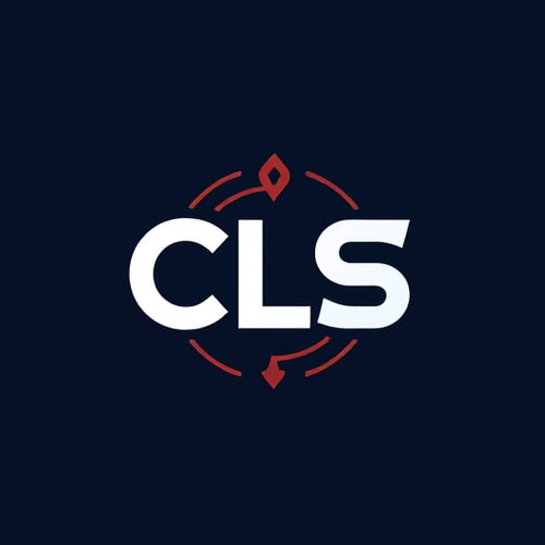 AI Design for CLS word logo