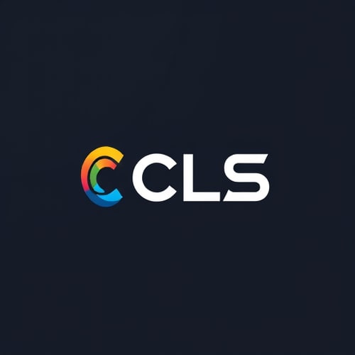 AI Design for CLS word logo