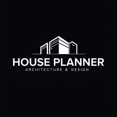 AI Design for office name : House Planner Architecture & Design. type of office: architecture and engineering consultancy. create sample logo WITH MIX TEXT