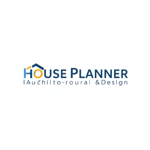 AI Design for office name : House Planner Architecture & Design. type of office: architecture and engineering consultancy. create sample logo WITH MIX TEXT
