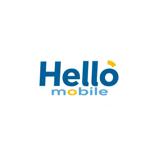 AI Design for Cerate Logo name is Hello Mobile