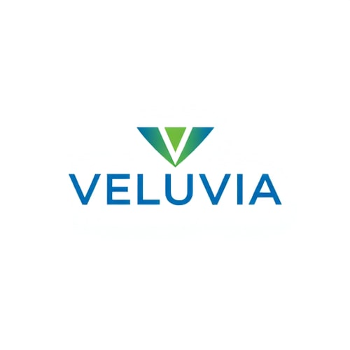 AI Design for VELUVIA NAME OF BRAND MAKE A LOGO