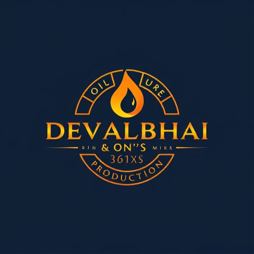AI Design for Generate logo comapny name is Devabhai & Son's this is oil mill production 