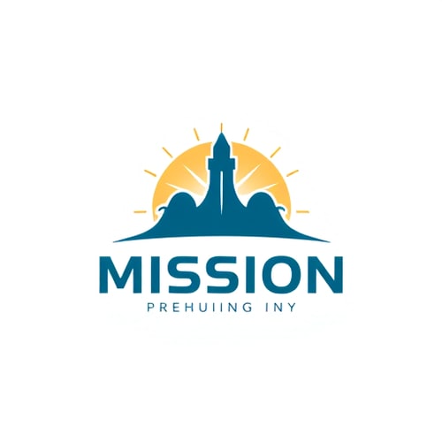 AI Design for logo for showing mission