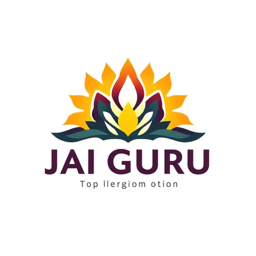 AI Design for Design logo on the name jai guru bites