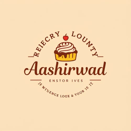 AI Design for Aashirwad cakes from our oven to your heart