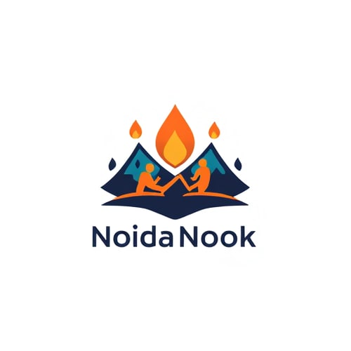 AI Design for design a logo for my instagram page named Noida Nook