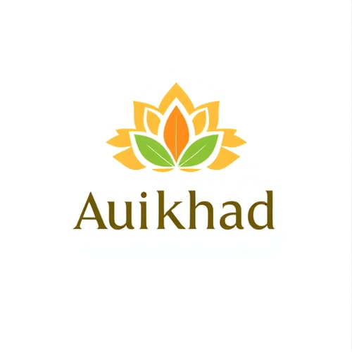 AI Design for aukhad ayurveda logo