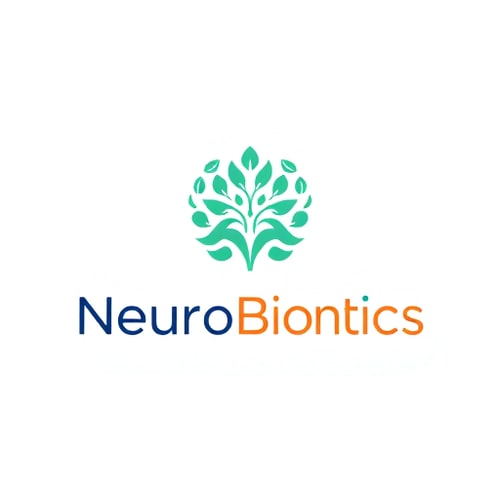 AI Design for A logo for probiotics medicine having name NeuroBiotics