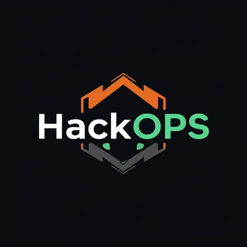 AI Design for HackOP'S make a attractive logo for hacathon