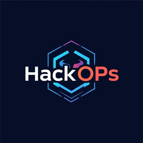 AI Design for HackOP'S make a attractive logo for hacathon