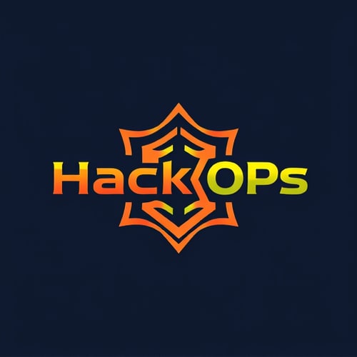 AI Design for HackOP'S make a attractive logo for hacathon for winner more and more attractive