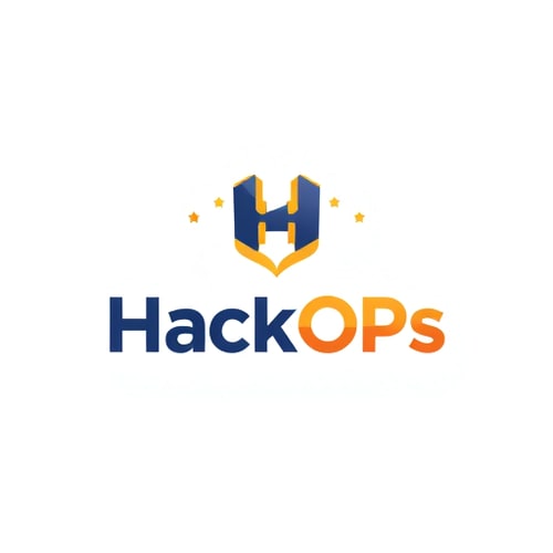 AI Design for HackOP'S make a attractive logo for hacathon for winner