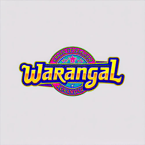 AI Design for create a logo with Warangal TV title