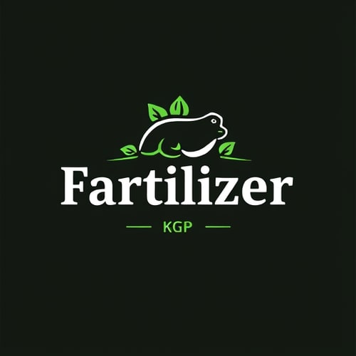 AI Design for I want to create a logo for my fartilizer shop 