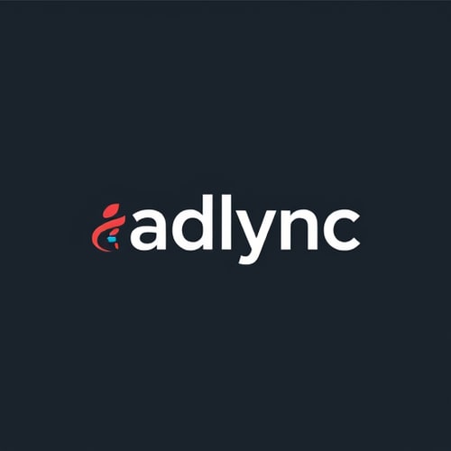 AI Design for Create a logo for my new brand name is adlync
