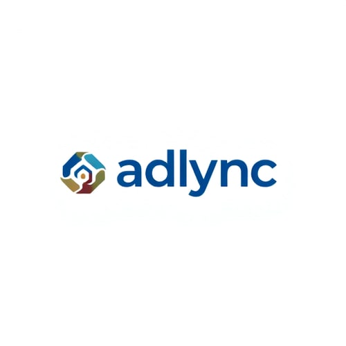 AI Design for Create a logo for my new brand name is adlync