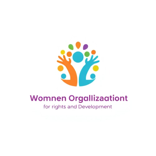 AI Design for Women organisation for rights and development is a social organisation working with children education and women need logo for letter head 