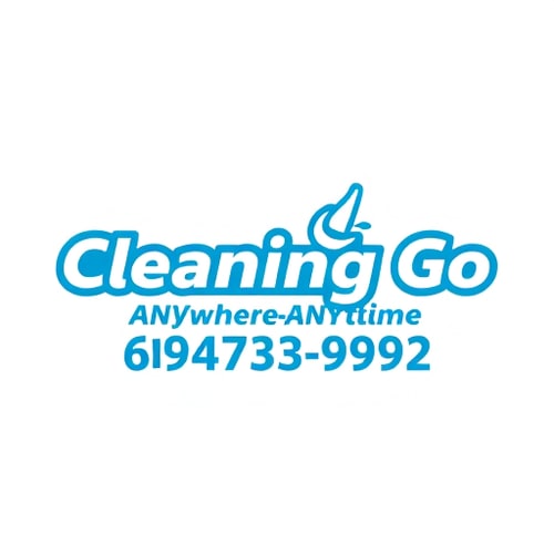 AI Design for I want with white letters to write "Cleaning Go ANYwhere-ANYtime 6947539992" you forget to put the phone number 
