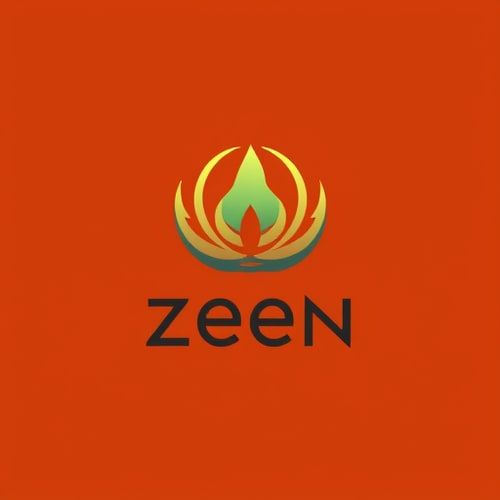 AI Design for Make a logo for zen