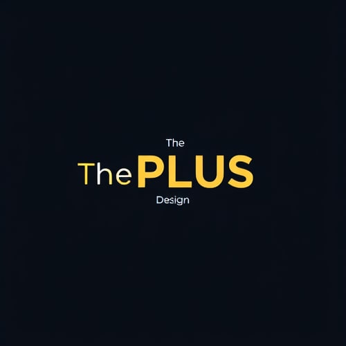 AI Design for Design a Logo for a Graphic Designer which name is "The PLUS Design"