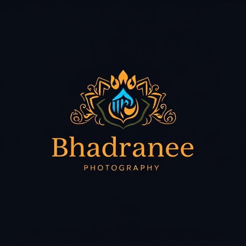 AI Design for Bhadranee Photography logo