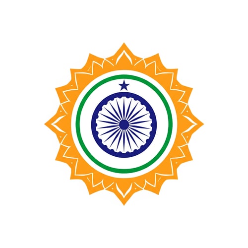 AI Design for Ashoka stambh in center