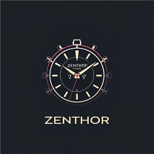 AI Design for show the proper Zenthor Watch in title case.