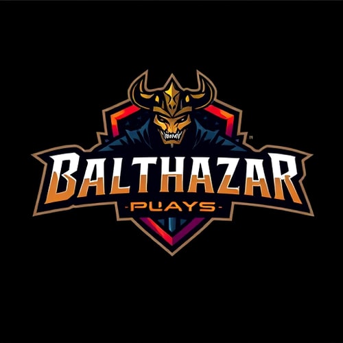 AI Design for Banner for the gaming YouTube channel named BalthazarPlays