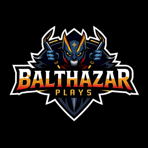 AI Design for Banner for the gaming YouTube channel named BalthazarPlays