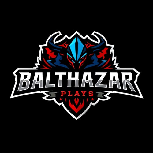 AI Design for Banner for the gaming YouTube channel named BalthazarPlays