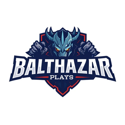 AI Design for Banner for the gaming YouTube channel named BalthazarPlays