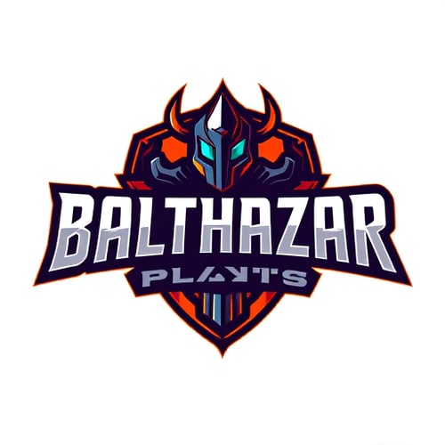 AI Design for Banner for the gaming YouTube channel named BalthazarPlays