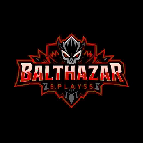 AI Design for Banner for the gaming YouTube channel named BalthazarPlays